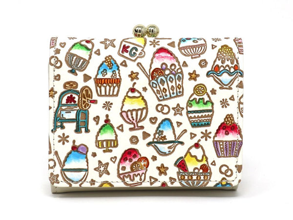 Shaved Ice Small GAMAGUCHI Trifold Wallet