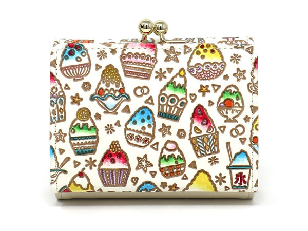 Shaved Ice Small GAMAGUCHI Trifold Wallet