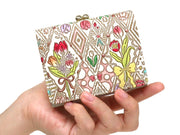Tulips Small GAMAGUCHI Trifold Wallet