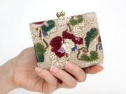 Wild Grapes Small GAMAGUCHI Trifold Wallet