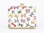 Tiny Ribbons Small GAMAGUCHI Trifold Wallet