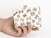 Tiny Ribbons Small GAMAGUCHI Trifold Wallet