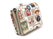 Stamps Small GAMAGUCHI Trifold Wallet