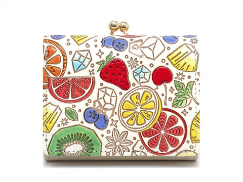 Fruit Punch Small GAMAGUCHI Trifold Wallet