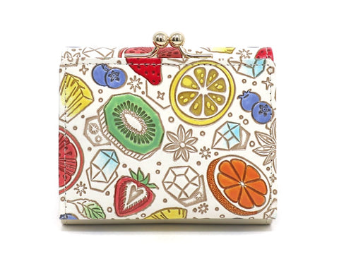 Fruit Punch Small GAMAGUCHI Trifold Wallet