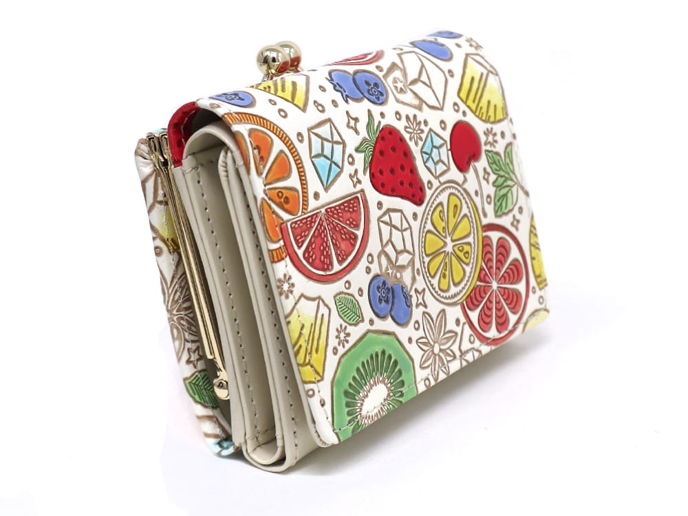Fruit Punch Small GAMAGUCHI Trifold Wallet