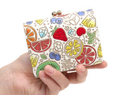 Fruit Punch Small GAMAGUCHI Trifold Wallet