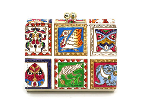 Africa Small GAMAGUCHI Trifold Wallet