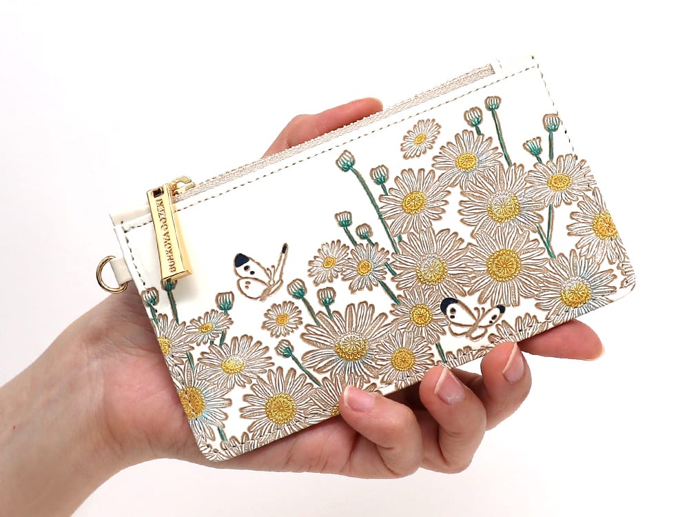 Marguerites Thin Card Case