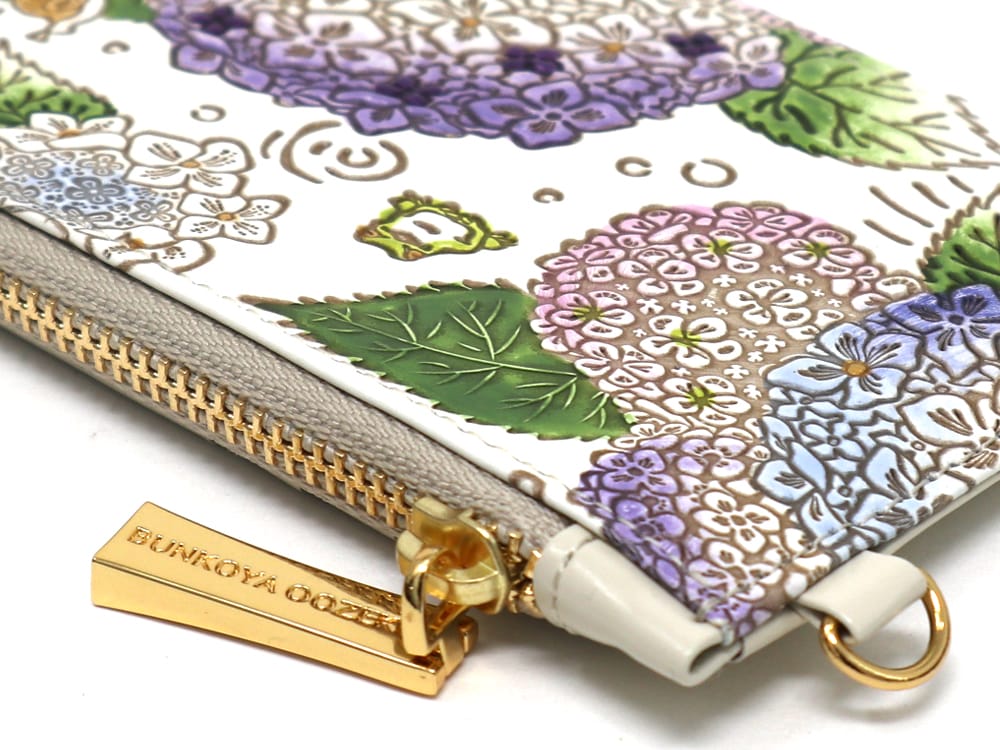 Hydrangeas Thin Card Case