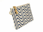 YOKONAMI Waves (Navy) Thin Card Case