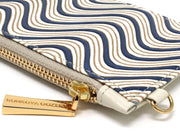YOKONAMI Waves (Navy) Thin Card Case