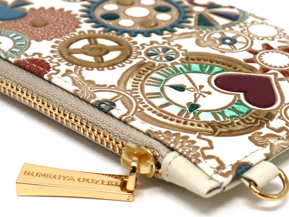 Gears Of Time (Blue-Green) Thin Card Case