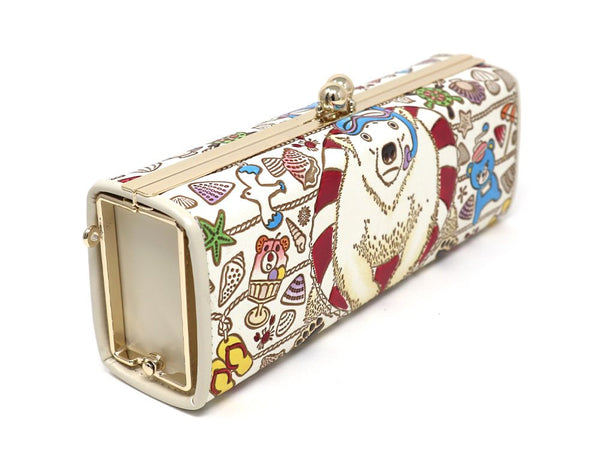 Seaside Bear GAMAGUCHI Pen Case