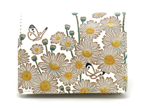 Marguerites Square Coin Purse