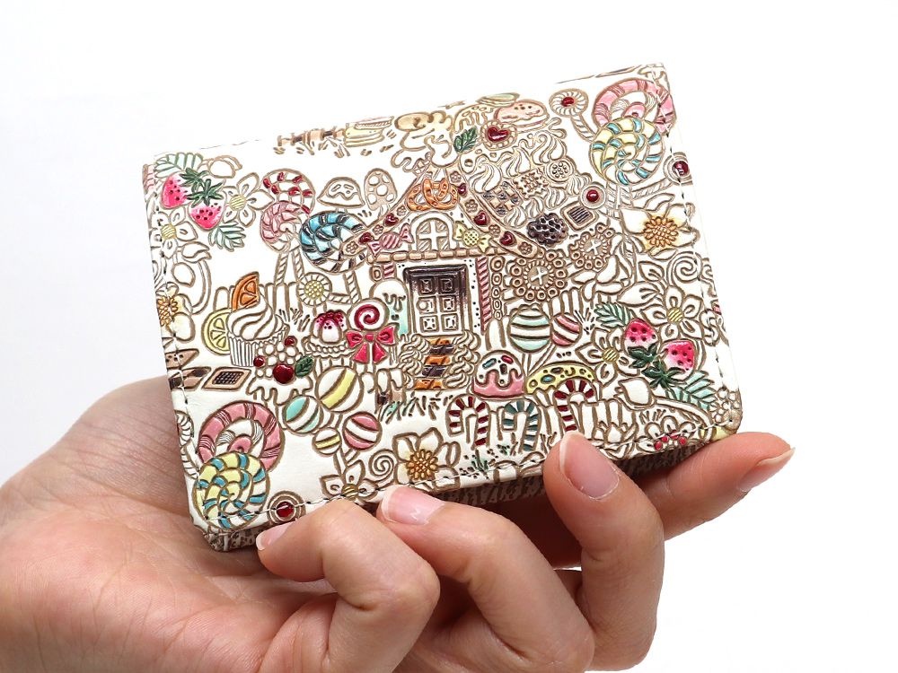 Candy House Square Coin Purse