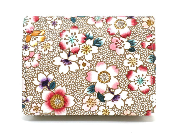 Colorful Cherry Blossoms Square Coin Purse