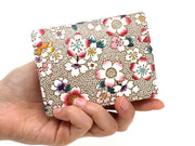 Colorful Cherry Blossoms Square Coin Purse