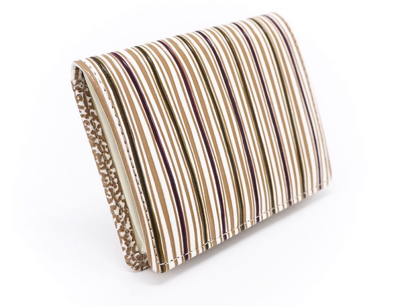 YATARAJIMA - Vertical Stripes Square Coin Purse