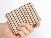 YATARAJIMA - Vertical Stripes Square Coin Purse