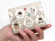 Coffee Square Coin Purse