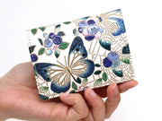 Blueberry (Navy) Square Coin Purse