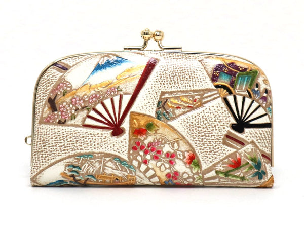 Fans of the four seasons GAMAGUCHI Small Clasp Purse