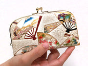 Fans of the four seasons GAMAGUCHI Small Clasp Purse