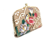 Pink Parrot GAMAGUCHI Small Clasp Purse