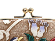 Pink Parrot GAMAGUCHI Small Clasp Purse