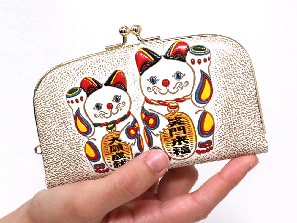 MANEKINEKO - Lucky Cat GAMAGUCHI Small Clasp Purse