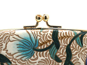 North Garden (Turquoise) GAMAGUCHI Small Clasp Purse