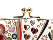 Glossy Hearts GAMAGUCHI Small Clasp Purse