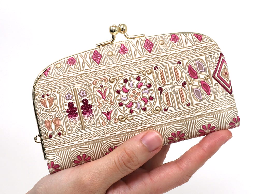 Apollo (Pink) GAMAGUCHI Small Clasp Purse