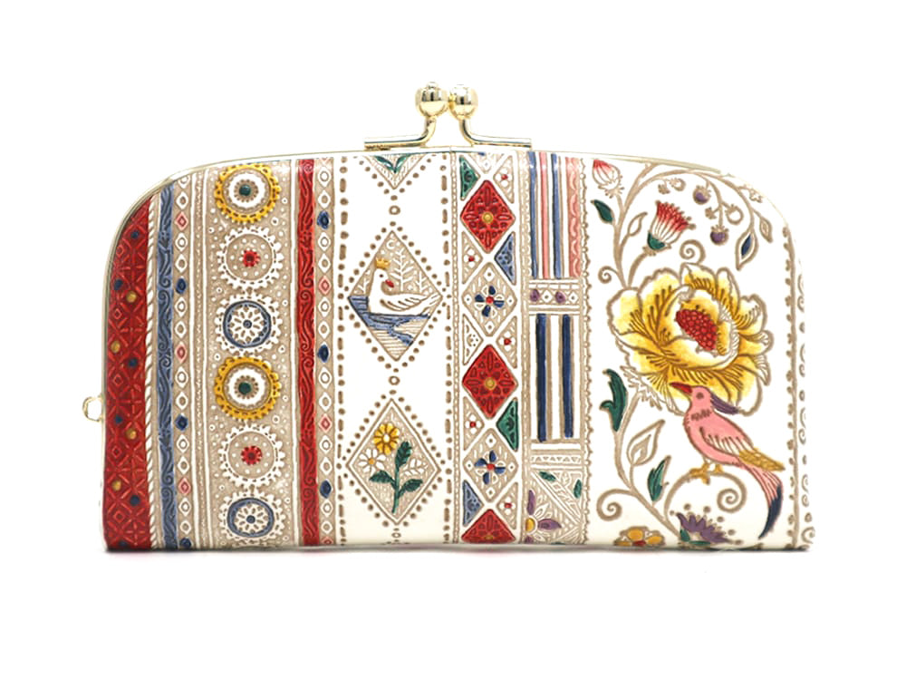 Calico GAMAGUCHI Small Clasp Purse