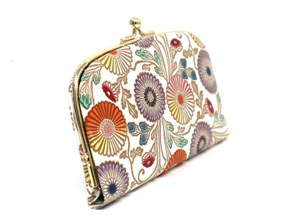 SARASAGIKU - Chrysanthemum GAMAGUCHI Small Clasp Purse