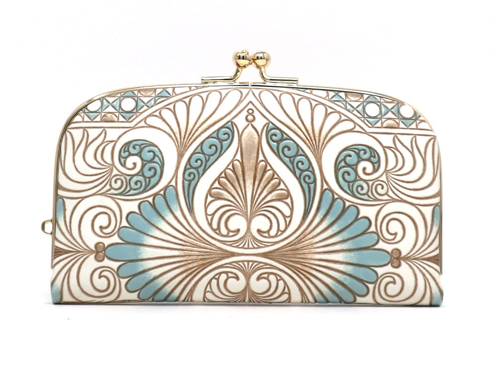 Rocaille (Blue) GAMAGUCHI Small Clasp Purse
