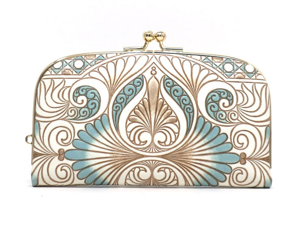 Rocaille (Blue) GAMAGUCHI Small Clasp Purse
