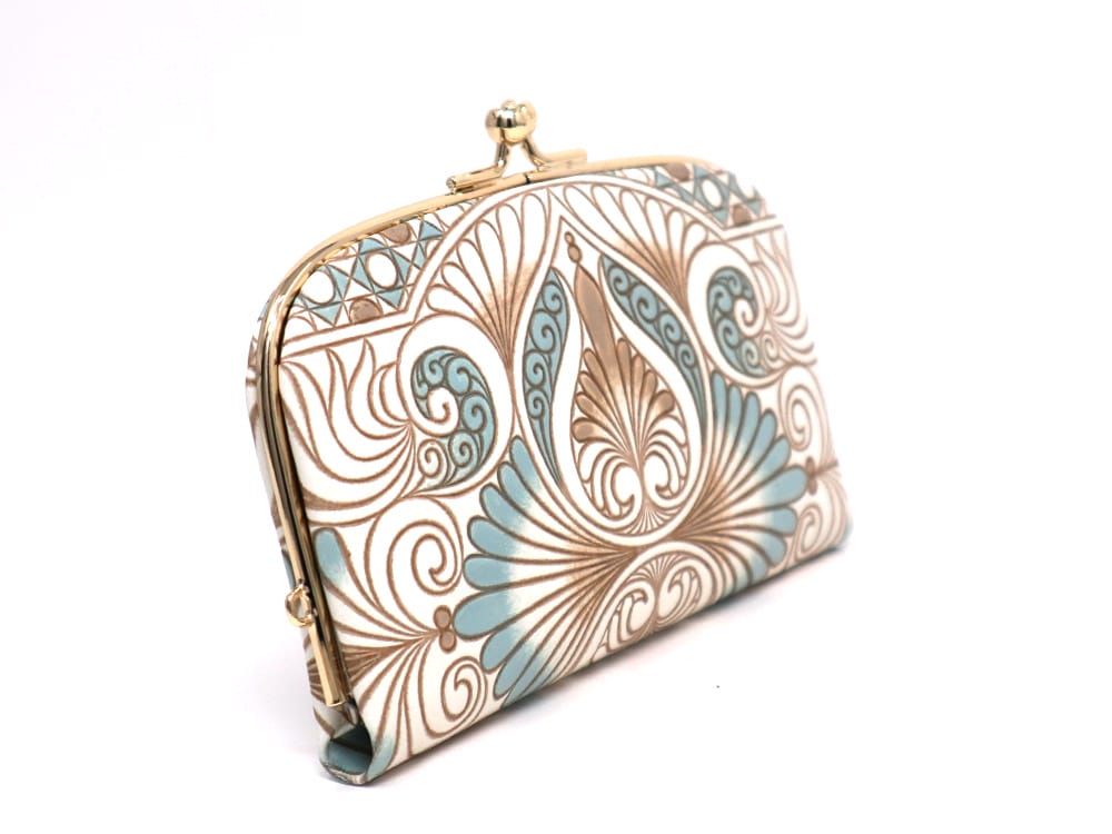 Rocaille (Blue) GAMAGUCHI Small Clasp Purse