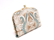 Rocaille (Blue) GAMAGUCHI Small Clasp Purse