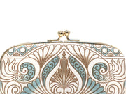Rocaille (Blue) GAMAGUCHI Small Clasp Purse
