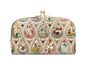 Flowers and Cats (Mix) GAMAGUCHI Small Clasp Purse