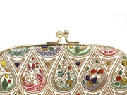Flowers and Cats (Mix) GAMAGUCHI Small Clasp Purse