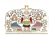 Owls GAMAGUCHI Small Clasp Purse