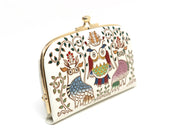 Owls GAMAGUCHI Small Clasp Purse
