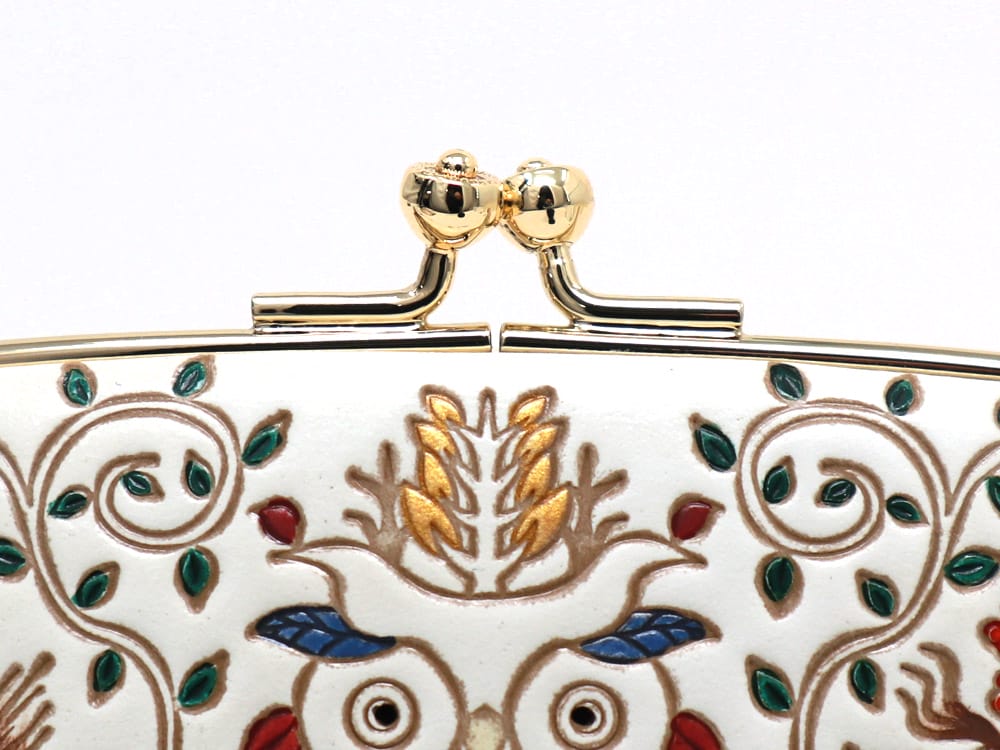 Owls GAMAGUCHI Small Clasp Purse