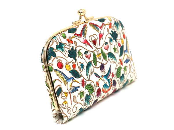 Hummingbirds GAMAGUCHI Small Clasp Purse