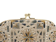 Carreau (Black) GAMAGUCHI Small Clasp Purse