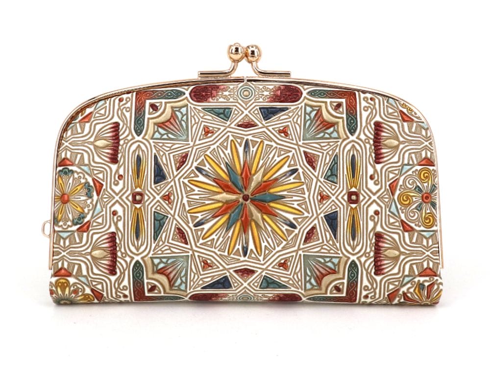 Carreau (Bronze) GAMAGUCHI Small Clasp Purse