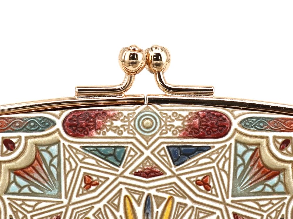 Carreau (Bronze) GAMAGUCHI Small Clasp Purse